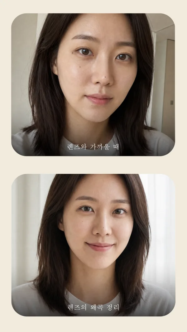 같은 얼굴. 더 잘 담은 한 장.